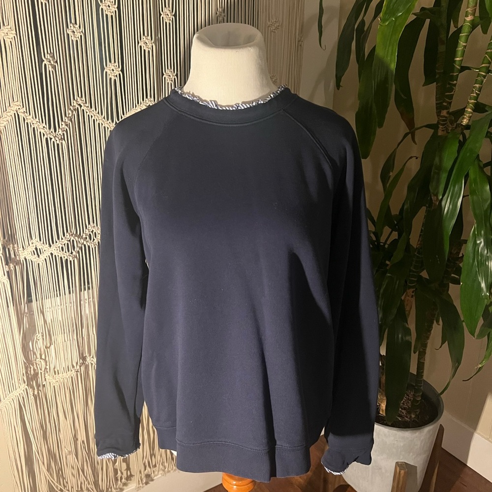 Jcrew Navy Sweatshirt